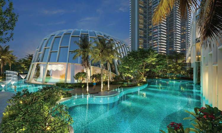 Indiabulls Estate & Club 1 Complex View